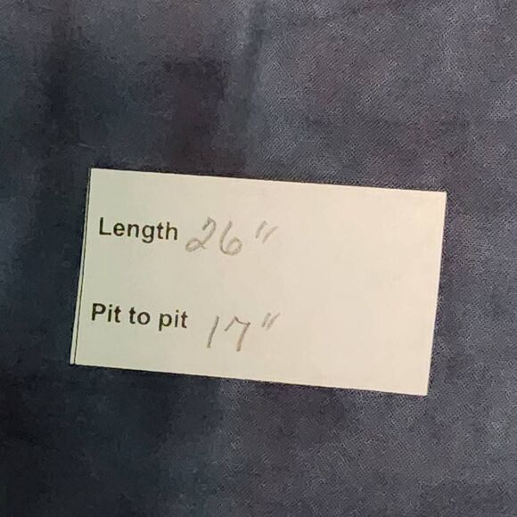 Spense Blue Dyed Peasant Blouse with Smocked Detail and 3/4 Sleeves Size Small - Picture 9 of 9